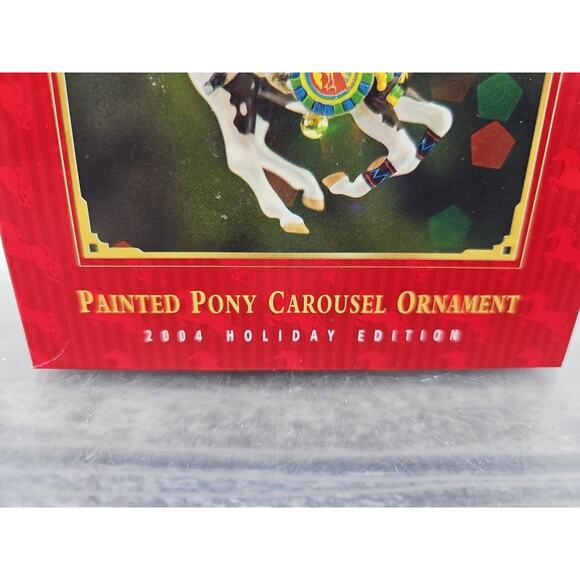 Breyer 2004 Holiday Edition Painted Pony Carousel Ornament (# 700904) [121] - Picture 7 of 11